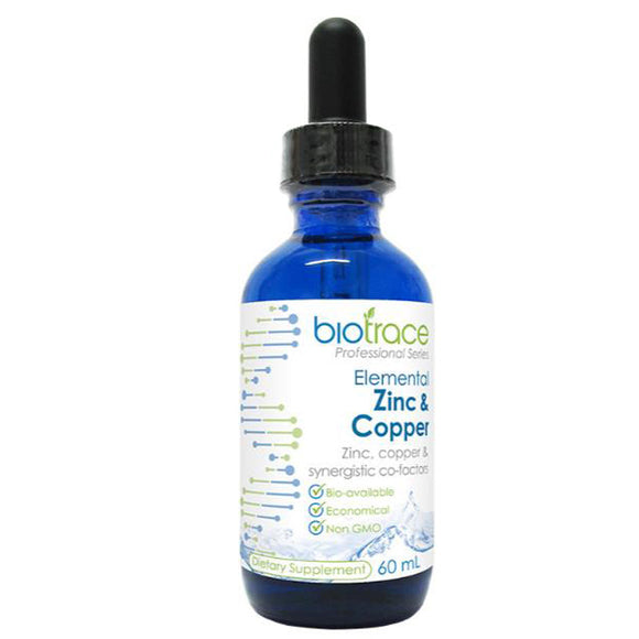 BioTrace Elemental Zinc & Copper - 60 ml