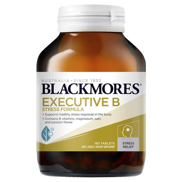 Blackmores Executive B Stress Formula - 160 Tablets