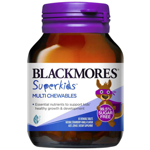 Blackmores Superkids Multi Chewables - 60 Tablets