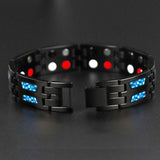 Titanium Magnetic Therapy Health Bracelet Pain Relief for Arthritis and Carpal Tunnel