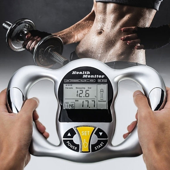 Body Health Monitor Digital LCD Fat Analyzer BMI Meter