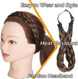 Braided Hair Band Elastic Headband Plaited Hair Wear
