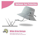 Toddler Child Kids Sun Hat Summer UV Protection Hat Bucket Cap