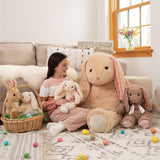 Stuffed Plush Toy Long Ear Rabbit Bunny Cartoon Animal Cute Doll