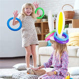 Easter Inflatable Bunny Ring Toss Game Rabbit Ears Toys Gift