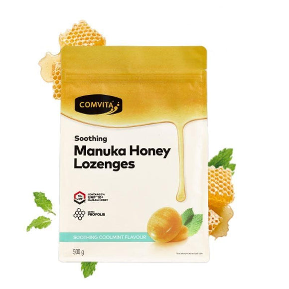 COMVITA Manuka Honey Lozenges Coolmint Flavour 500g
