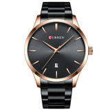 CURREN Stainless Steel Classic Men Business Quartz Wrist Watches