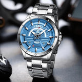 CURREN Luxury Stainless Steel Men Business Quartz Watches Date Week Clock