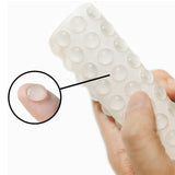 100 Pcs Self Adhesive Clear Cupboard Door Drawer Cabinet Door Bumpers