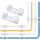 Self-Adhesive Cable Clips Organizer Drop Wire Holder Cord Management