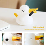 Cartoon Silicone Kiwi Bird Rechargeable Night Light Lamp Indoor Lighting Decor