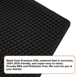 Honeycomb Double Layer Design Cat Litter Trapping Mat
