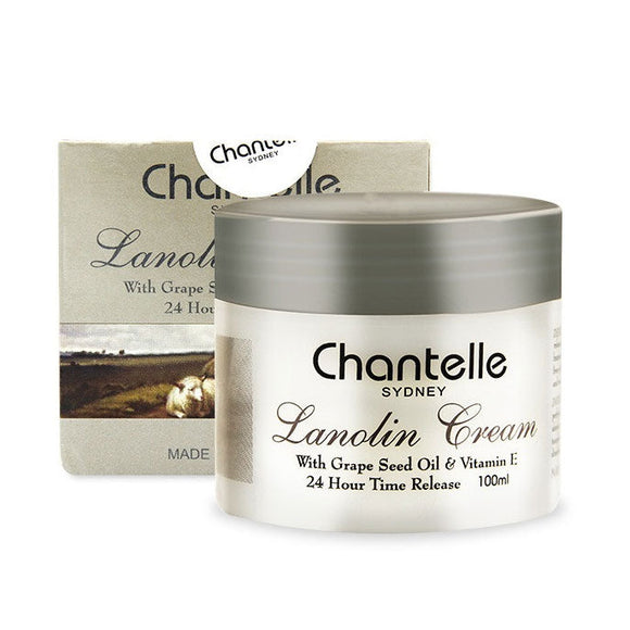 Chantelle Lanolin Cream with Grape Seed Oil & Vitamin E 100ml