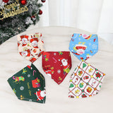 Christmas Dog Neckerchief Bandana Pet Dog Scarf Christmas Presents Xmas Gift