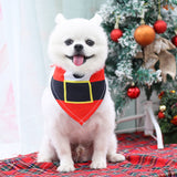 Christmas Dog Neckerchief Bandana Pet Dog Scarf Christmas Presents Xmas Gift