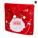 Christmas Chair Cover Slipcover Stretchable Protector Party Xmas Decor