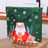 Christmas Chair Cover Slipcover Stretchable Protector Party Xmas Decor