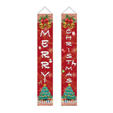 Christmas Hanging Flag Door Porch Banner Christmas Decor