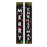 Christmas Hanging Flag Door Porch Banner Christmas Decor