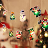Christmas Lights Battery Operated Decorations String Light Remote Control