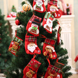 Christmas Sock Xmas Stocking Christmas Tree Pendant Gift Ornaments