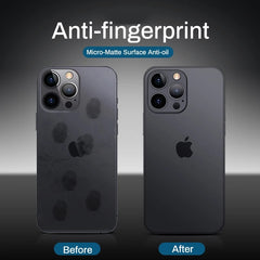 Clear Matte Back Plating Frame Soft Case For iPhone Series