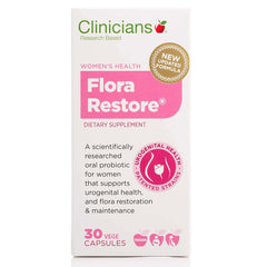 Clinicians Flora Restore 30 Capsules