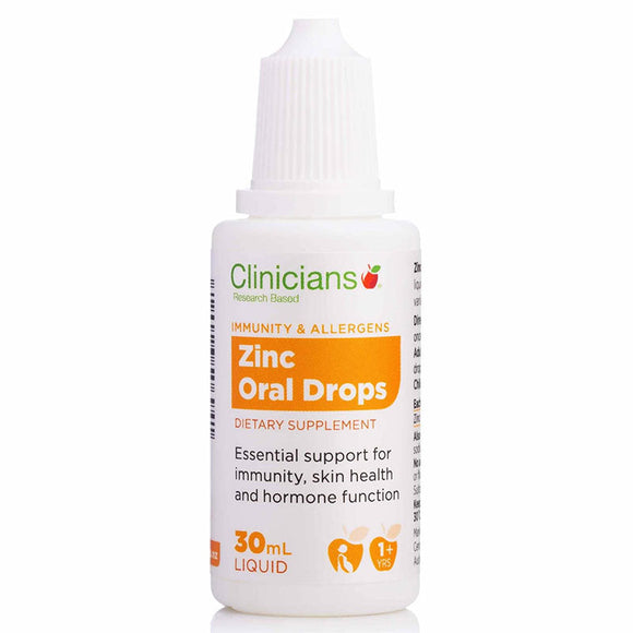 Clinicians Zinc Oral Drops 30ml