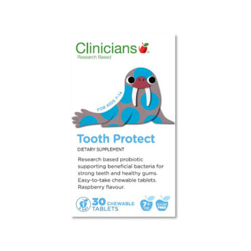 Clinicians Kids Tooth Protect Chewable Tablets 30