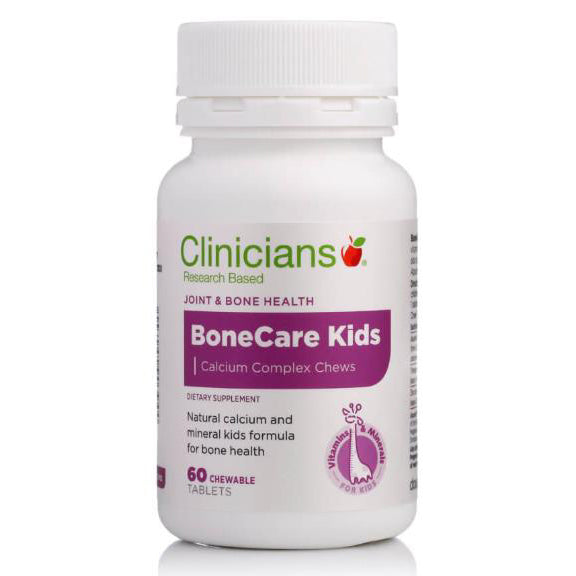 Clinicians BoneCare Kids Calcium Chews 60 Tablets