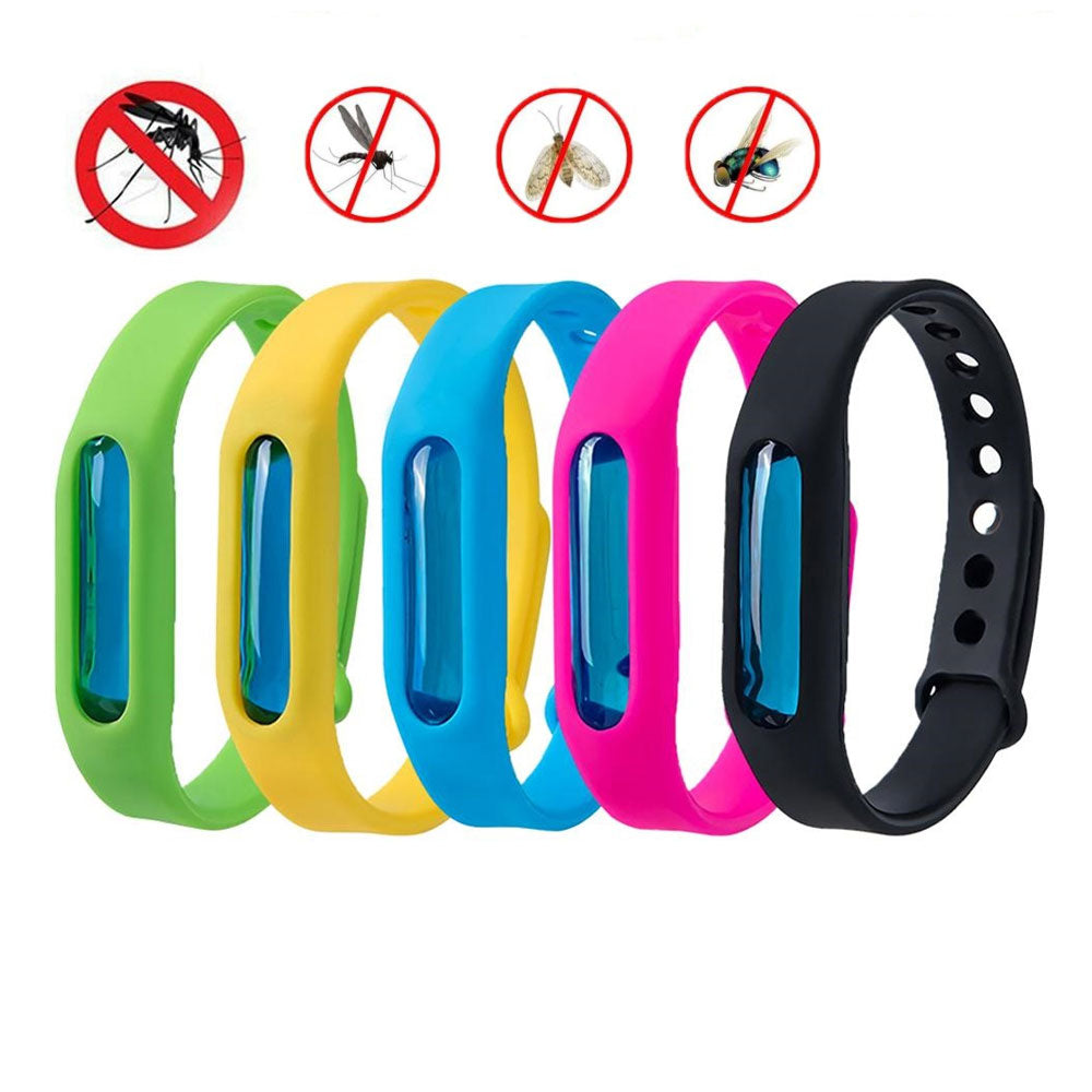 Color Mosquito Repellent Silicone Bracelet