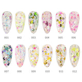 1 Pack Colorful Multi Shapes Nail Art Glitter Sequins DIY Holographic Nail Slices