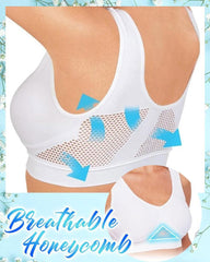 Comfort Air Bra Plus Size Fashion Hollow Mesh Breathable Underwear Sports Bra