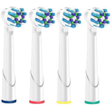 Compatible Replacement Toothbrush Heads Refill for Oral-B Electric Cross Action