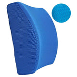 Cooling Gel Enhanced Memory Foam Lumbar Back Suppot Cushion with Mesh Cover