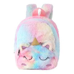 Cute Unicorn Plush Backpack School Bags