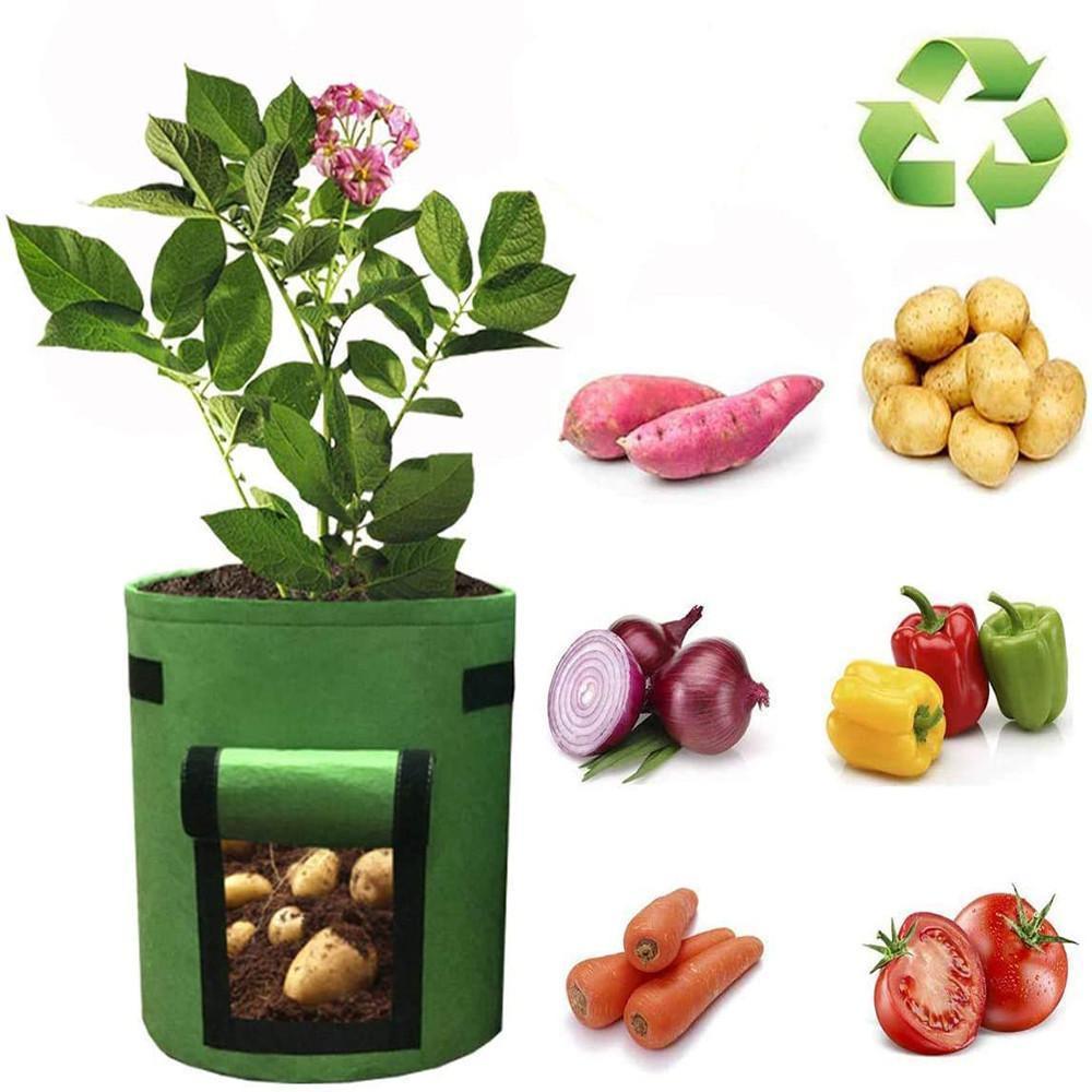 Waterproof DIY Potato Grow Home Garden Planter Bag