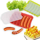 DIY Sausage Making Mold Silicone Burger Hot Dog Kitchen Maker Mould