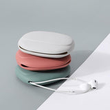 Data Cable Storage Box Silicone Headset Earphone Protection Box Case