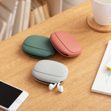 Data Cable Storage Box Silicone Headset Earphone Protection Box Case