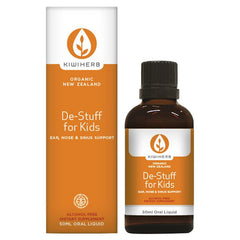 Kiwiherb De-Stuff For Kids - Ear Nose & Sinus Support 100ml