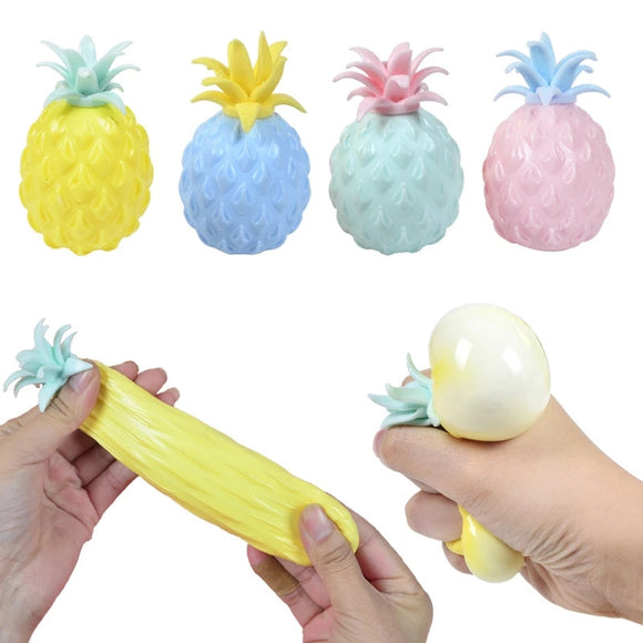 2pcs Decompression Pineapple Anti Stress Reliever Squishy Toys