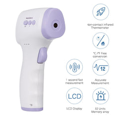 Digital No-Touch Forehead Infrared Thermometer for Adults & Kids