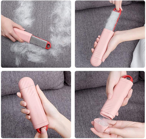 Double-Sided Travel Dust Brush Lint Pet Hair Removers