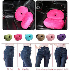 Dual Comfort Orthopedic Lift Hips Up Seat Cushion