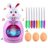 Easter Diy Egg Painting Machine Spinner with Music & Light