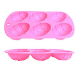 2pcs Easter Eggs Silicone Chocolate Candy Mold