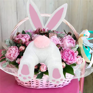 Easter Decorations Wreath Home Wall Hanging Cartoon Ornament Decor