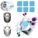 20pcs Effervescent Tablet Washing Machine Cleaner Kills 99% Germs