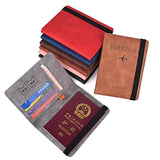 RFID Blocking Passport Cover Travel Passport Holder